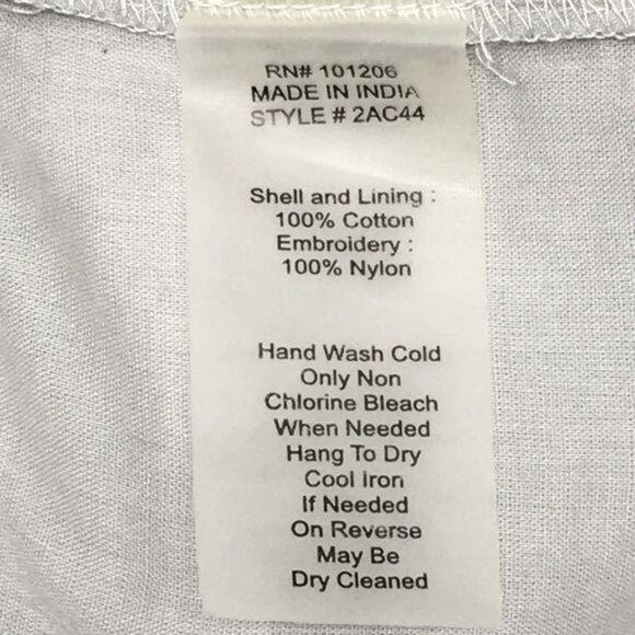 Soft Surroundings Gray Top Soutache Cording Size XS - Picture 8 of 9